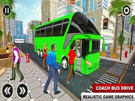Hra Euro Coach Bus City Extreme Driver online