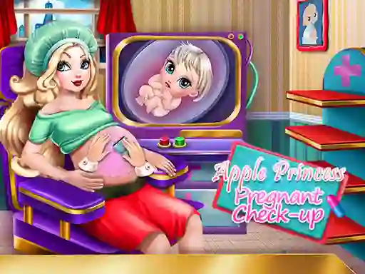 Hra Apple Princess Pregnant Check Up online