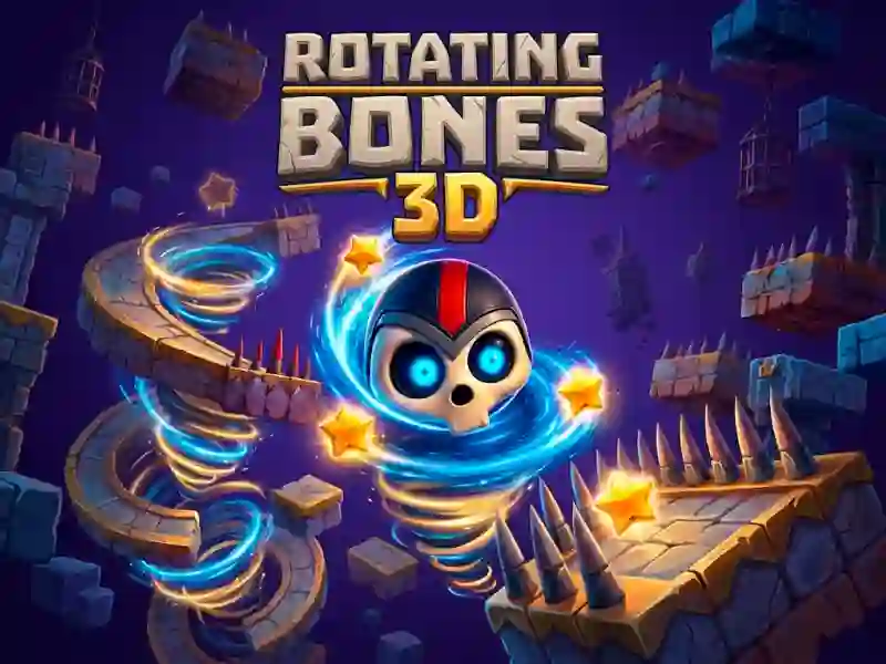 Hra Rotating Bones 3D online