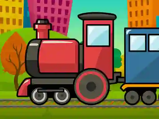Hra Train Jigsaw online