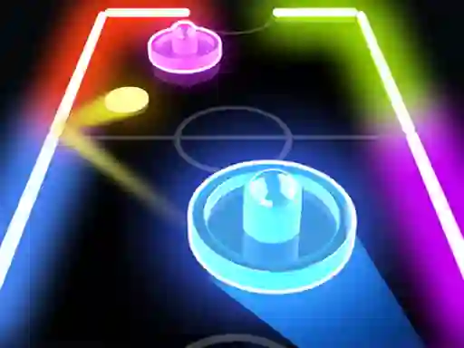 Hra Glow Hockey HD online