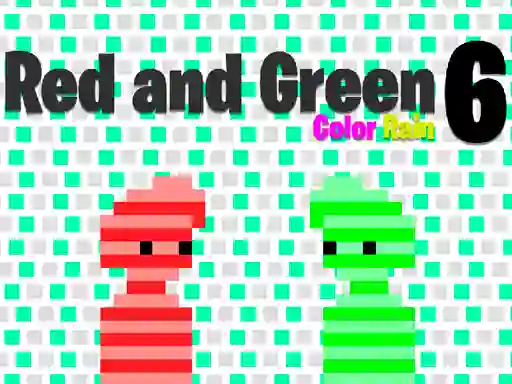 Hra Red and Green 6 Color Rain online