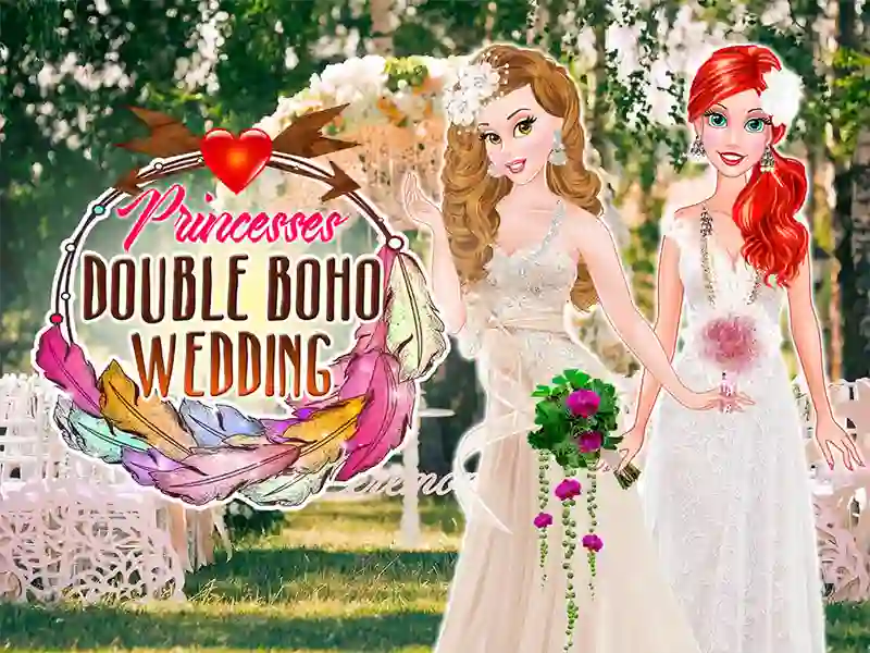 Hra Princesses Double Boho Wedding online