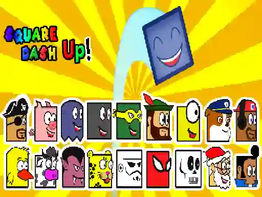 Hra Square Dash Up online