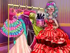 Hra Dove Carnival Dolly Dress Up online