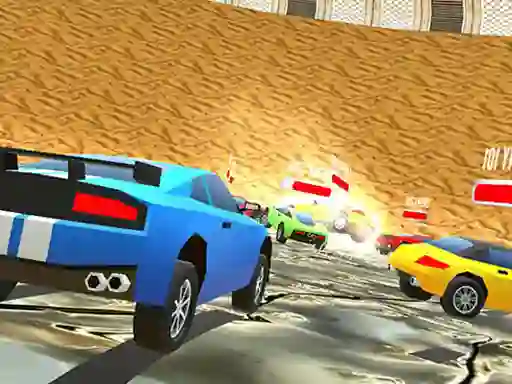 Hra Low Poly Smash Cars online