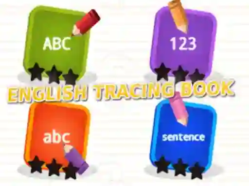 Hra English Tracing Book online