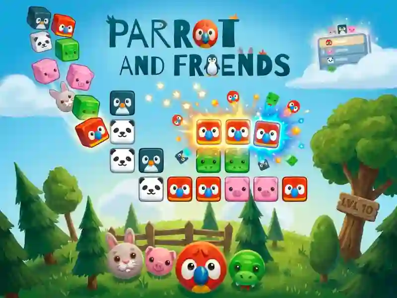 Hra Parrot and Friends online