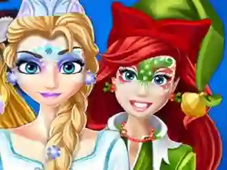 Hra Christmas Face Painting online