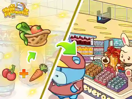 Hra Hippo Supermarket online