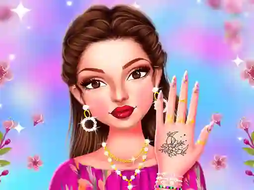 Hra Celebrity Spring Manicure Design online