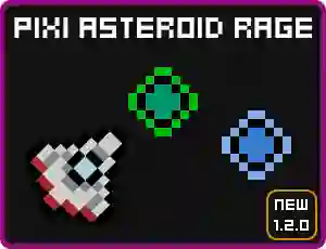 Hra Pixi Asteroid Rage online