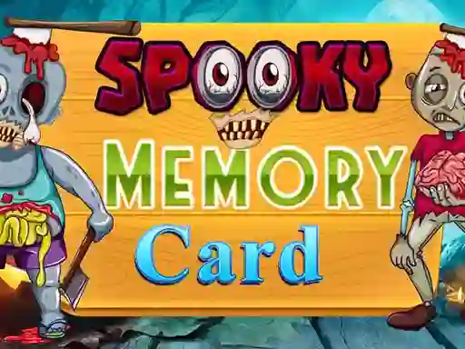 Hra Spooky Memory Card online