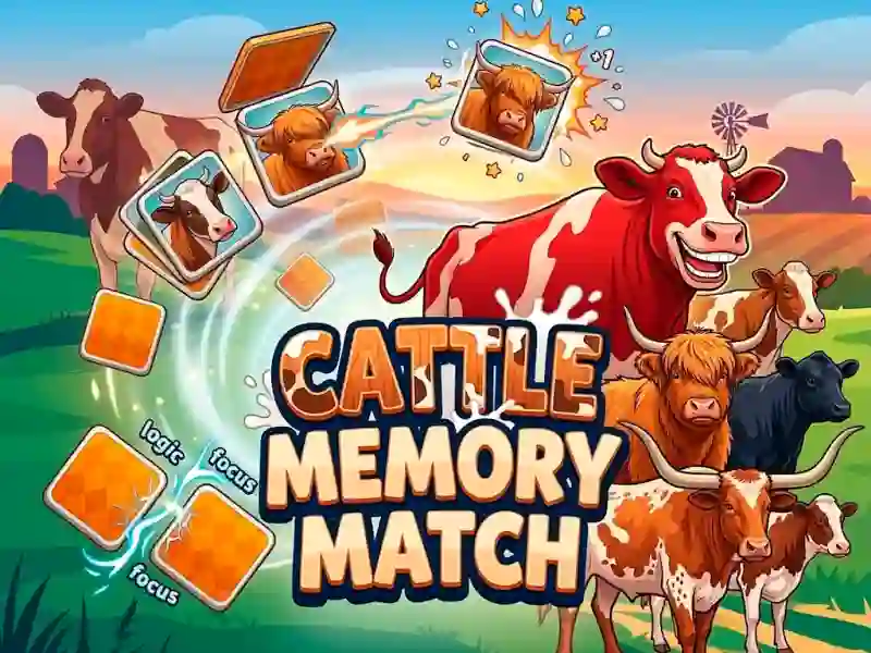 Hra Cattle Memory Match online