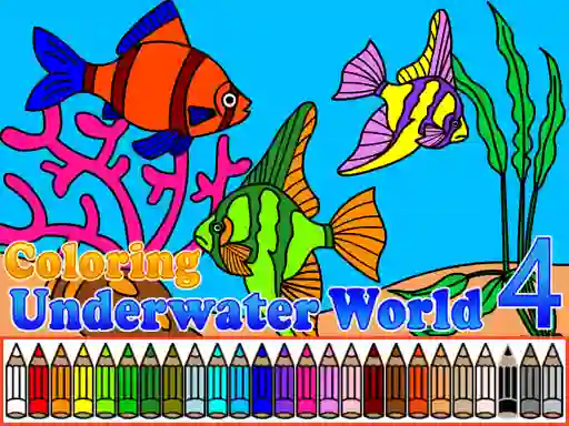 Hra Coloring Underwater World 4 online