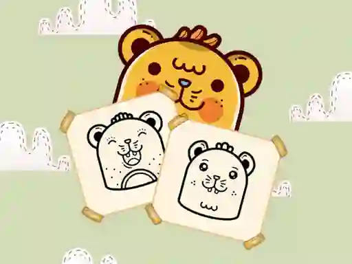 Hra Happy Hamster Coloring online