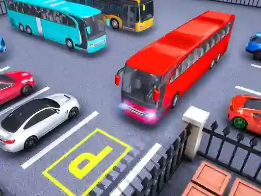 Hra Real Bus Parking Pick and Drop online