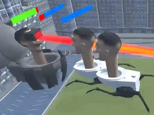 Hra Merge Toilet Skib Fight online