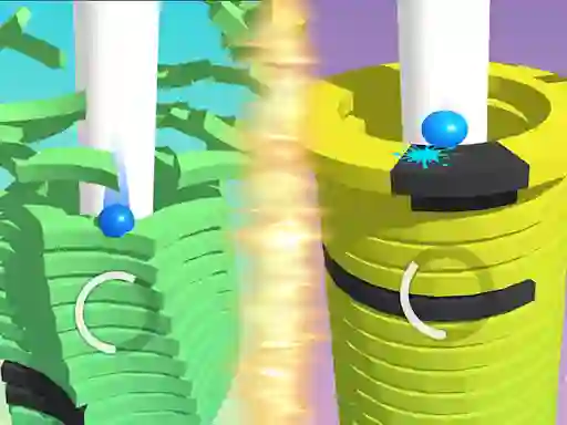 Hra Stack Ball Helix online
