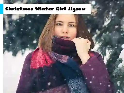 Hra Christmas Winter Girl Jigsaw online