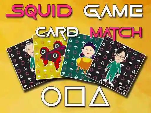 Hra Squid Game Memory Card Match online