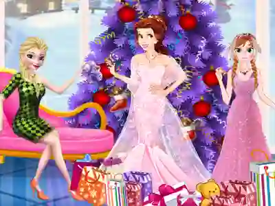 Hra Girls Christmas Party Prep online