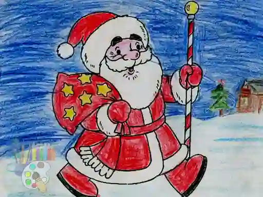 Hra Santa Claus Coloring online