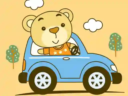 Hra Little Cute Vehicles Match 3 online
