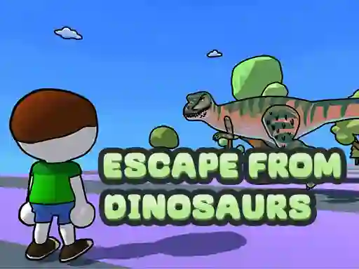 Hra Escape From Dinosaurs online