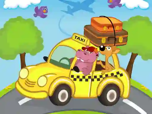 Hra Animal Cars Match 3 online