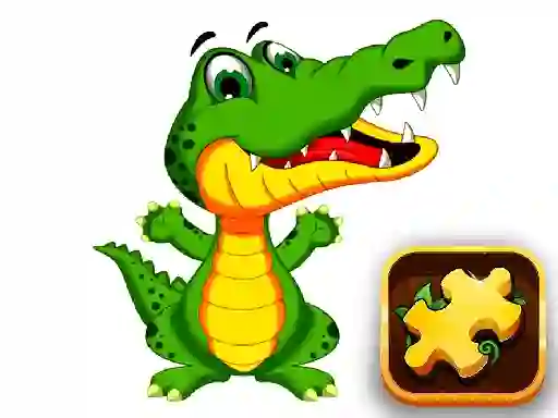 Hra Aligator Puzzle online