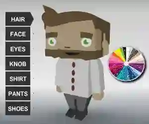 Hra Coloring Bloxy Boy online