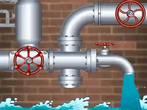 Hra Plumber Pipes 2D online