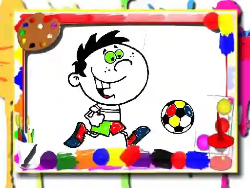 Hra Football Coloring Time online