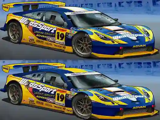 Hra Spot Differences: Race Car online