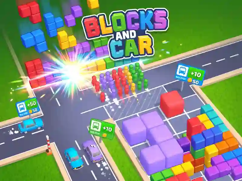 Hra Blocks and Car online