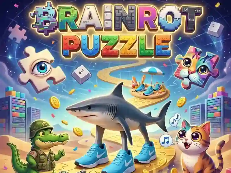 Hra Brainrot Puzzle online