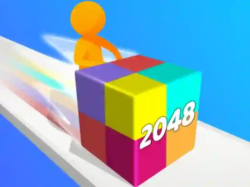 Hra Geometry Stack 2048 Run online