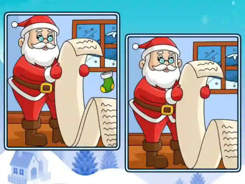 Hra Christmas Spot the Difference online