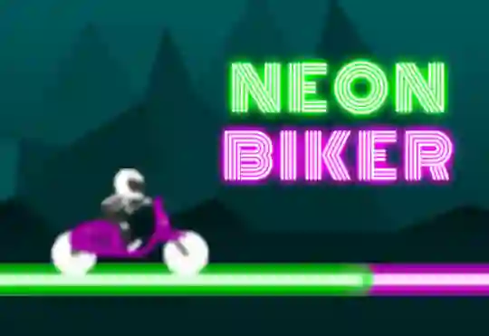 Hra Neon Biker online