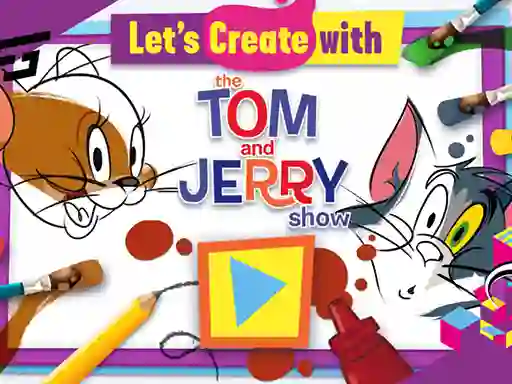 Hra Lets Create with Tom and Jerry online