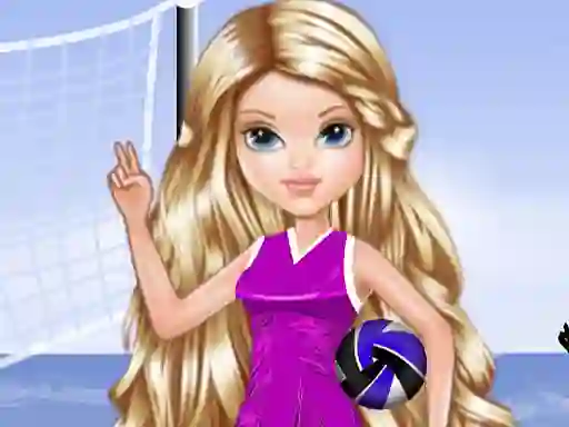 Hra Barbie Volleyball Dress online