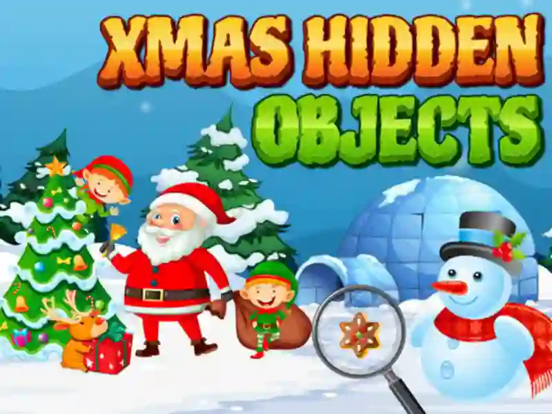 Hra Xmas hidden objects online