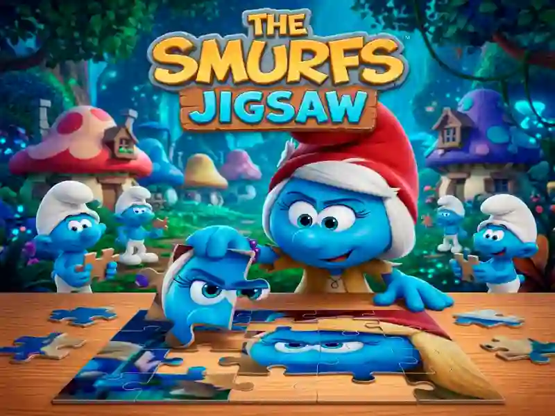 Hra The Smurfs Jigsaw online
