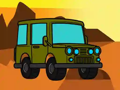 Hra Off-Road Coloring Book online