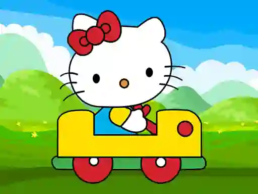 Hra Cute Kitty Car Jigsaw online
