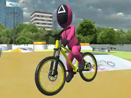 Hra Squid Gamer BMX Freestyle online