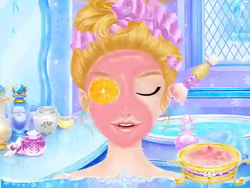 Hra Princess Salon Frozen Party online
