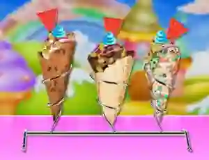 Hra Homemade Ice Cream Cooking online