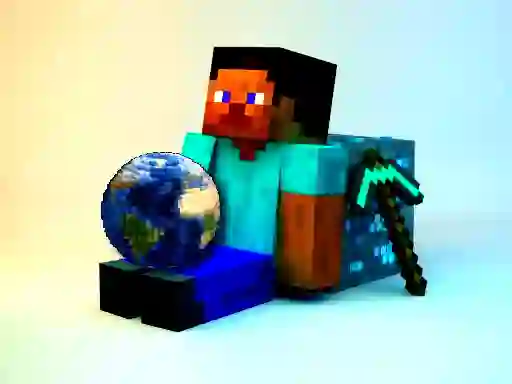 Hra Mineblock Earth Survival online